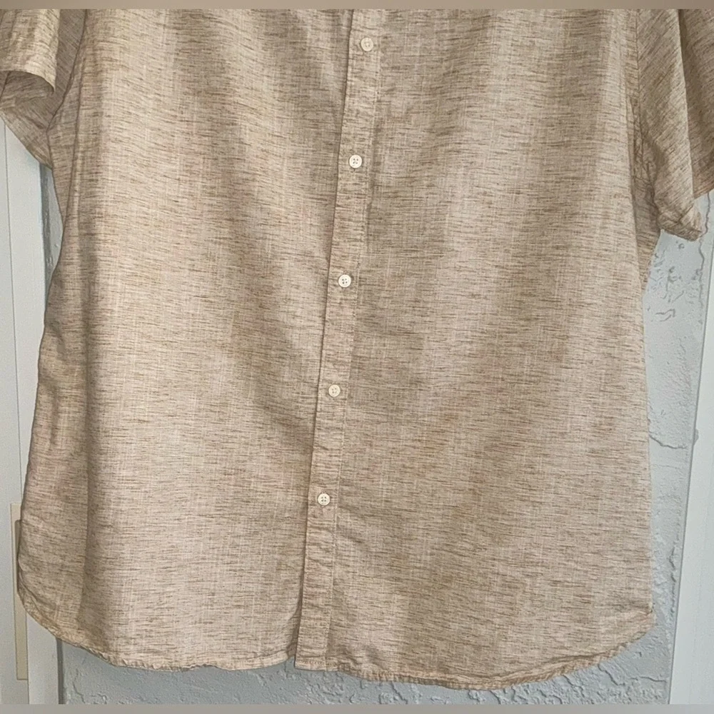 Cactus Man (Ricky Singh) Tan Casual Button Down Shirt - Picture 4 of 9